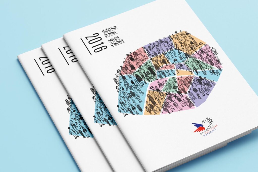 Secours Populaire Français, rapport d'activité 2016