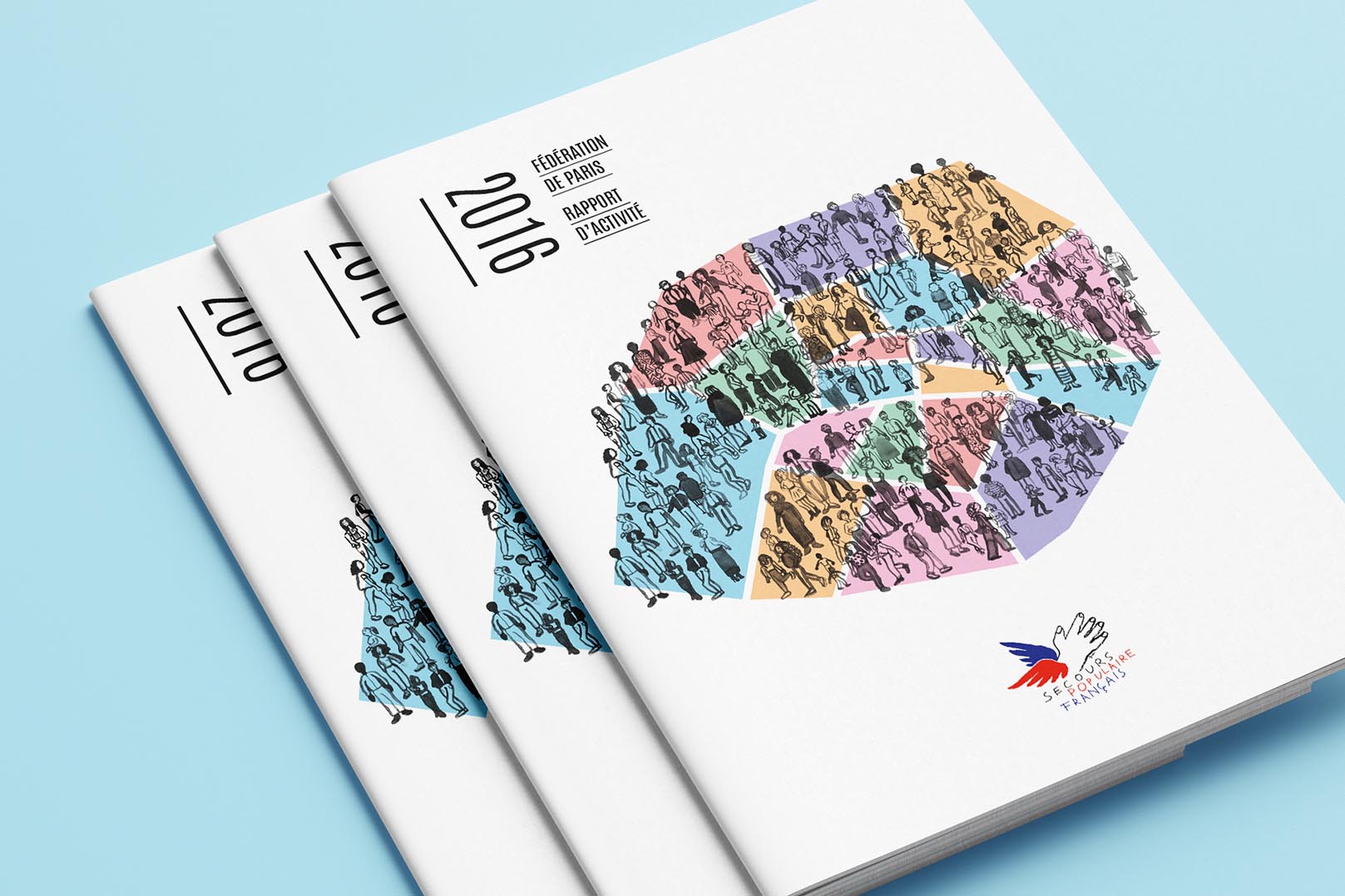 Secours Populaire Français, rapport d'activité 2016